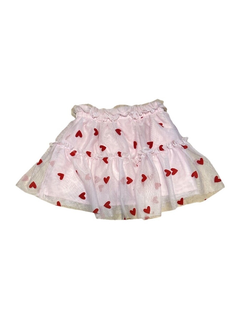 Toddler Girls' Valentine'S Heart Tulle Skirt - Cat & Jack Pink 2T Excellent